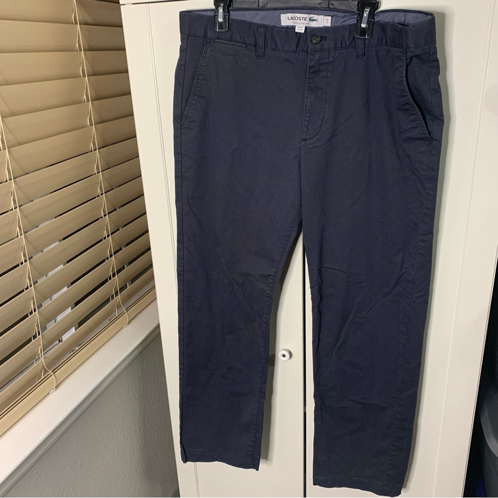 Men’s Lacoste Regular Fit Chino Pants
